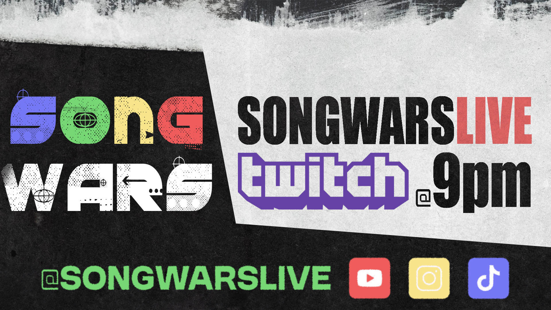 Discovery splash banner for COA Song Wars 🎙 Discord server