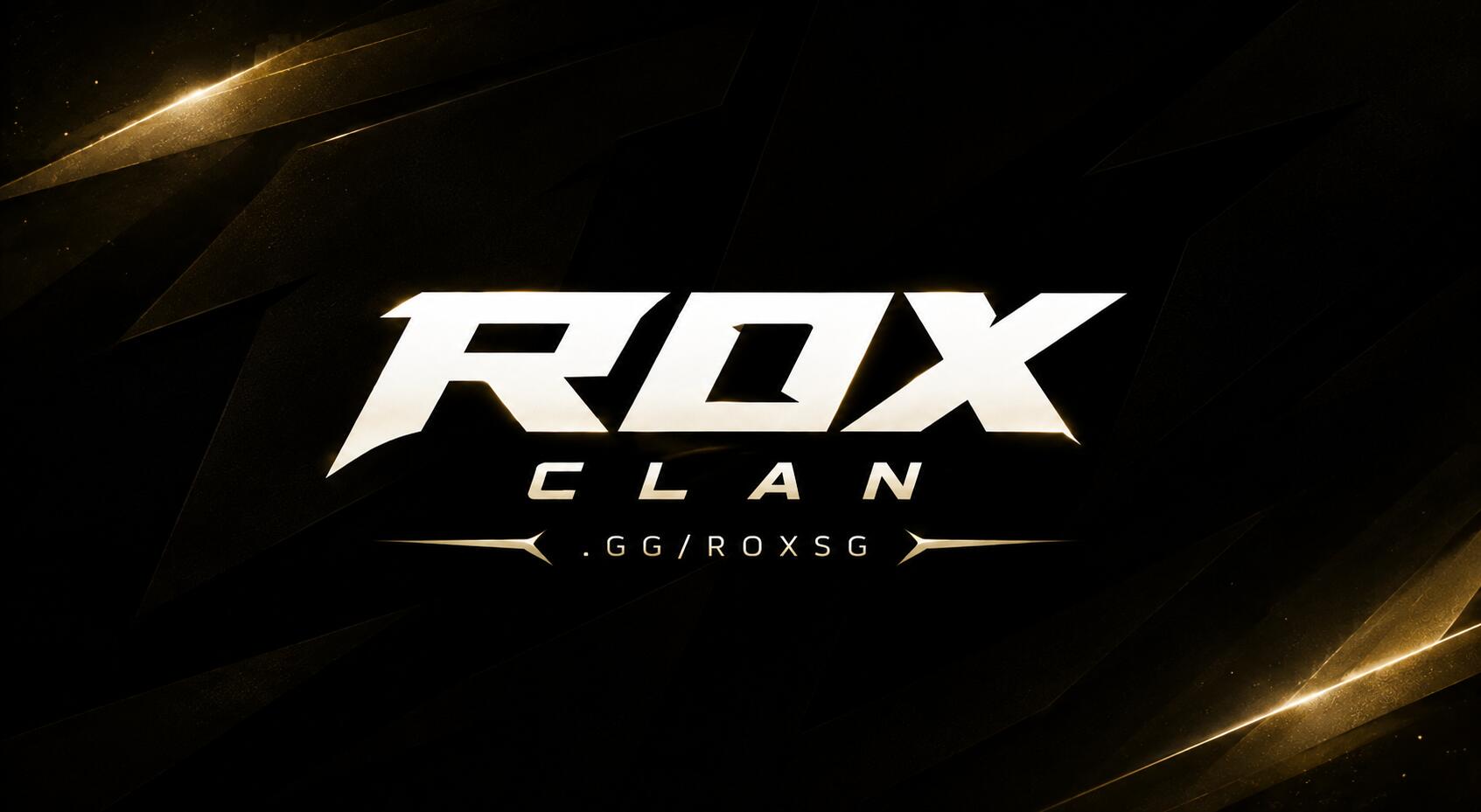 Discovery splash banner for RoX Clan | SG Discord server