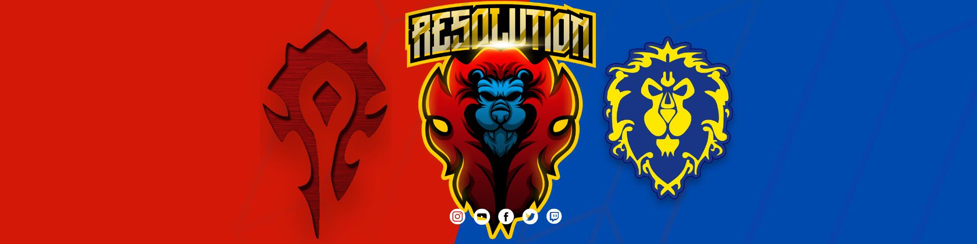 Discovery splash banner for Resolution Discord server