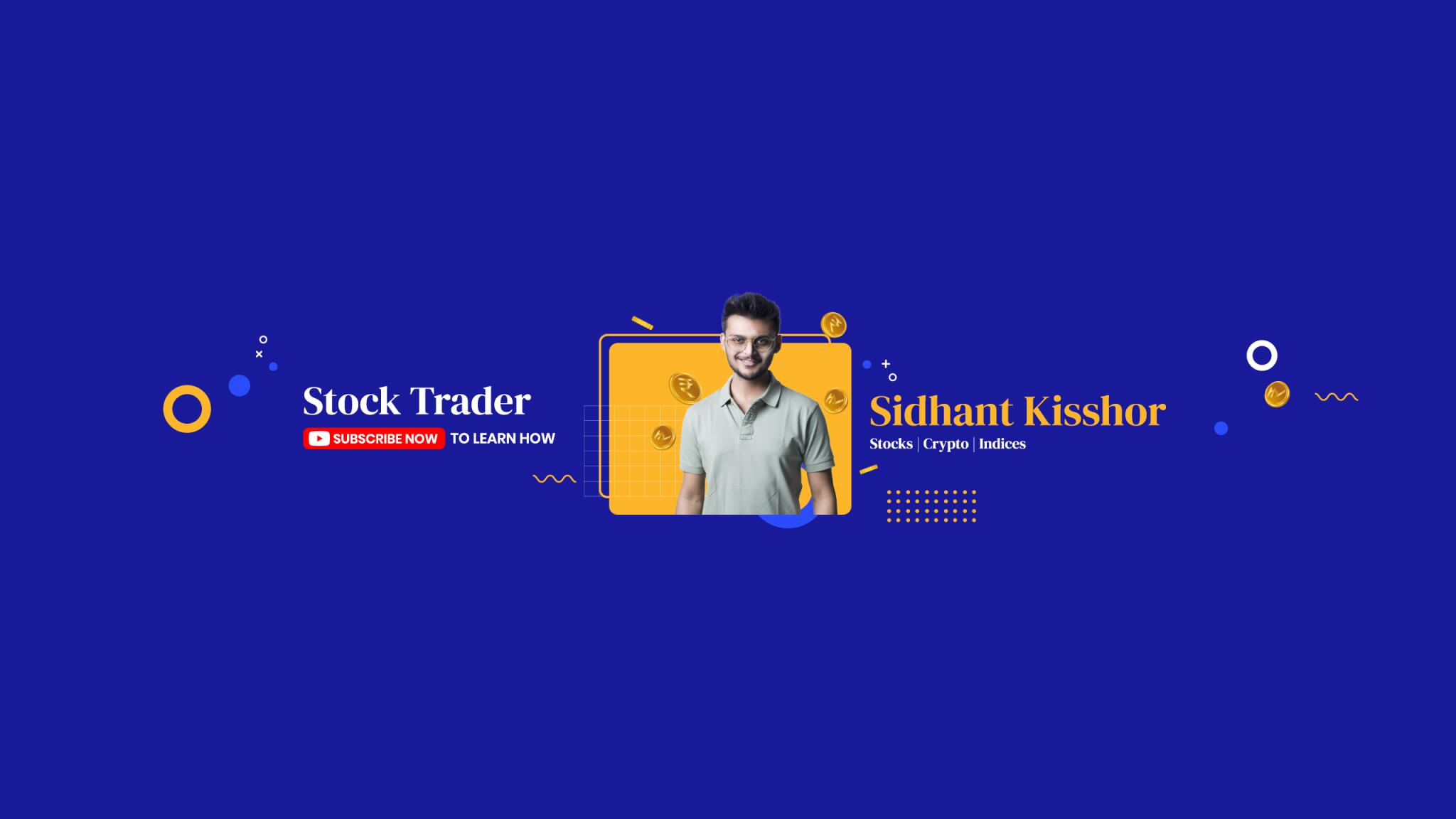 Discovery splash banner for Trading With Sidhant's Server Discord server