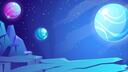 Discovery splash banner for Intergalactic Science Kingdom Discord server