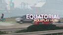 Discovery splash banner for Equatorial Roleplay Hub Discord server