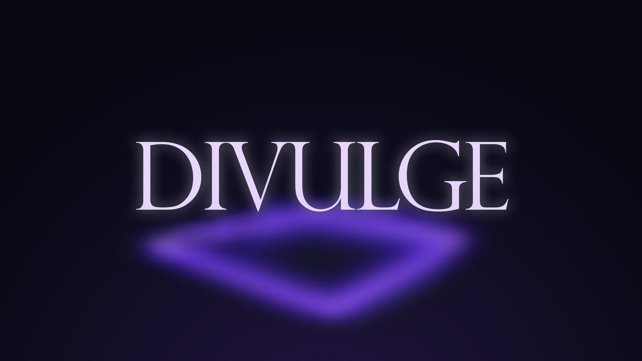 Discovery splash banner for Divulge | Roblox Developers Discord server