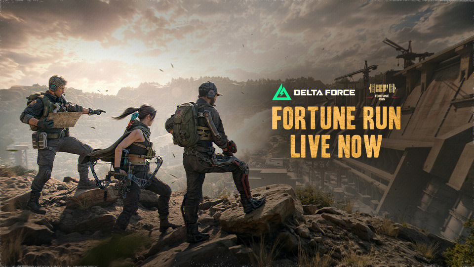 Discovery splash banner for Delta Force Game Discord server