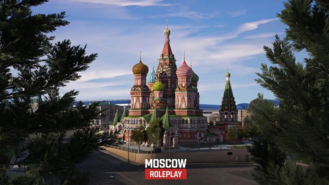 Discovery splash banner for Moscow RP | GTA 5 RP Discord server