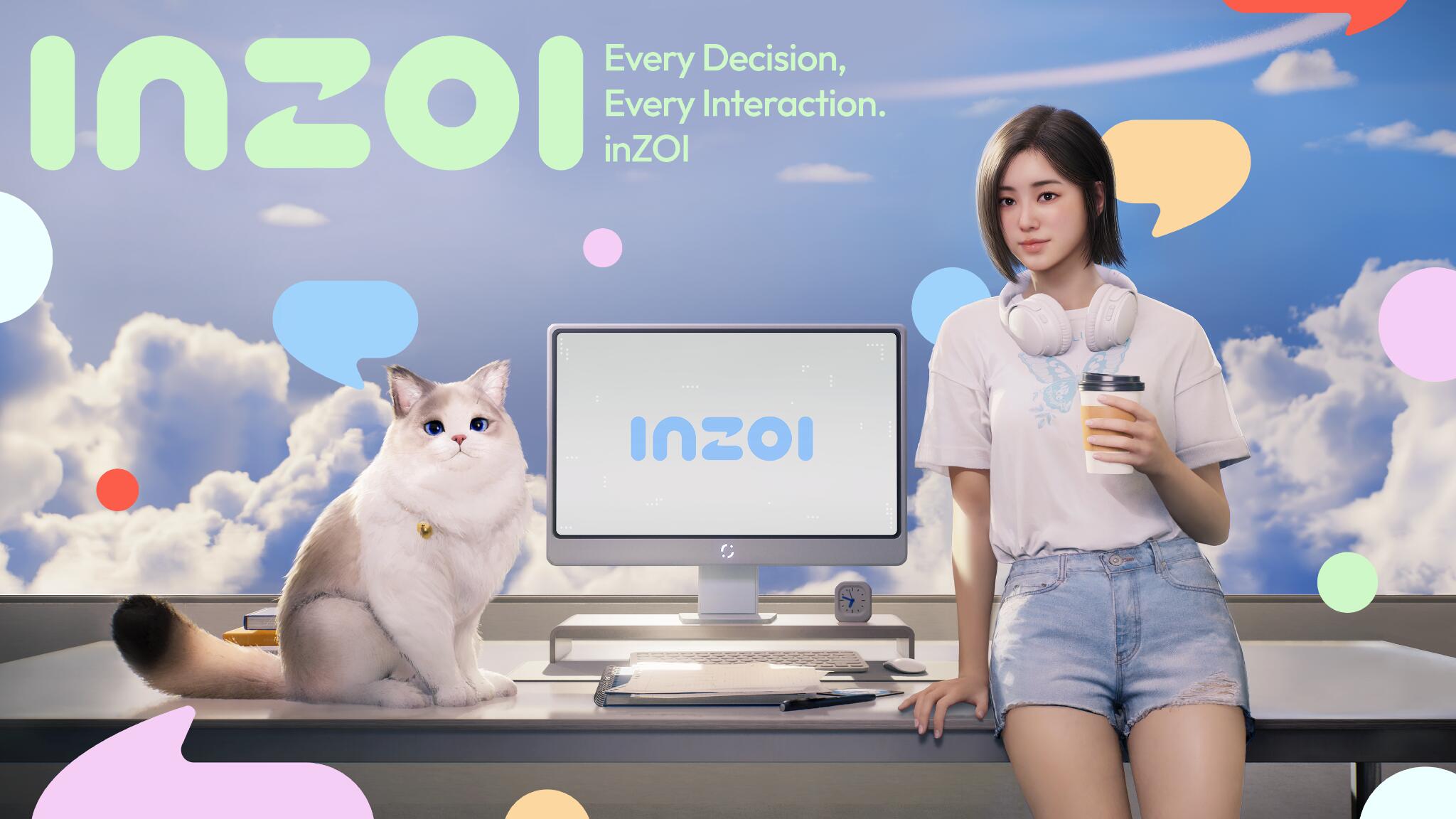 Discovery splash banner for inZOI Discord server