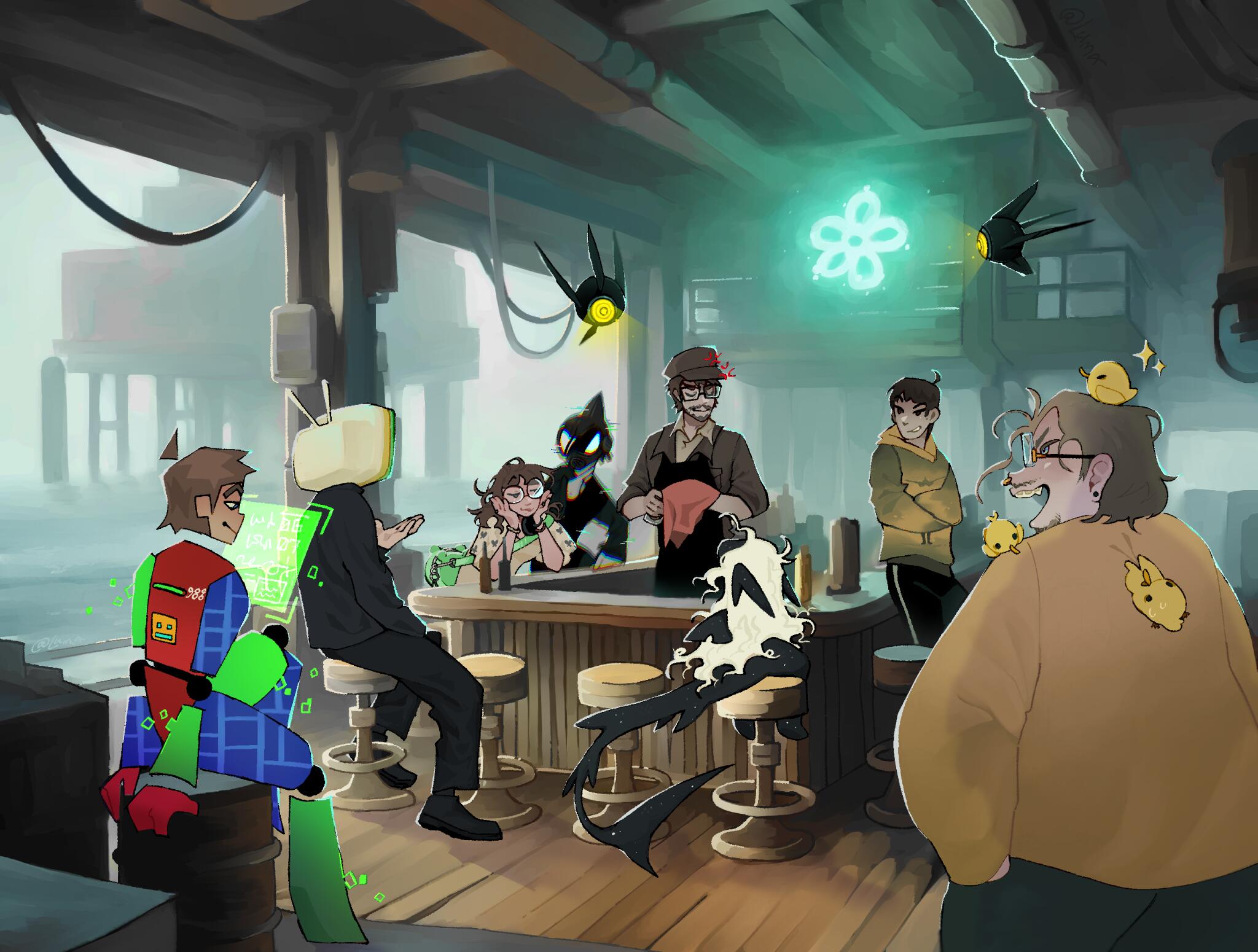 Discovery splash banner for The Servo Discord server