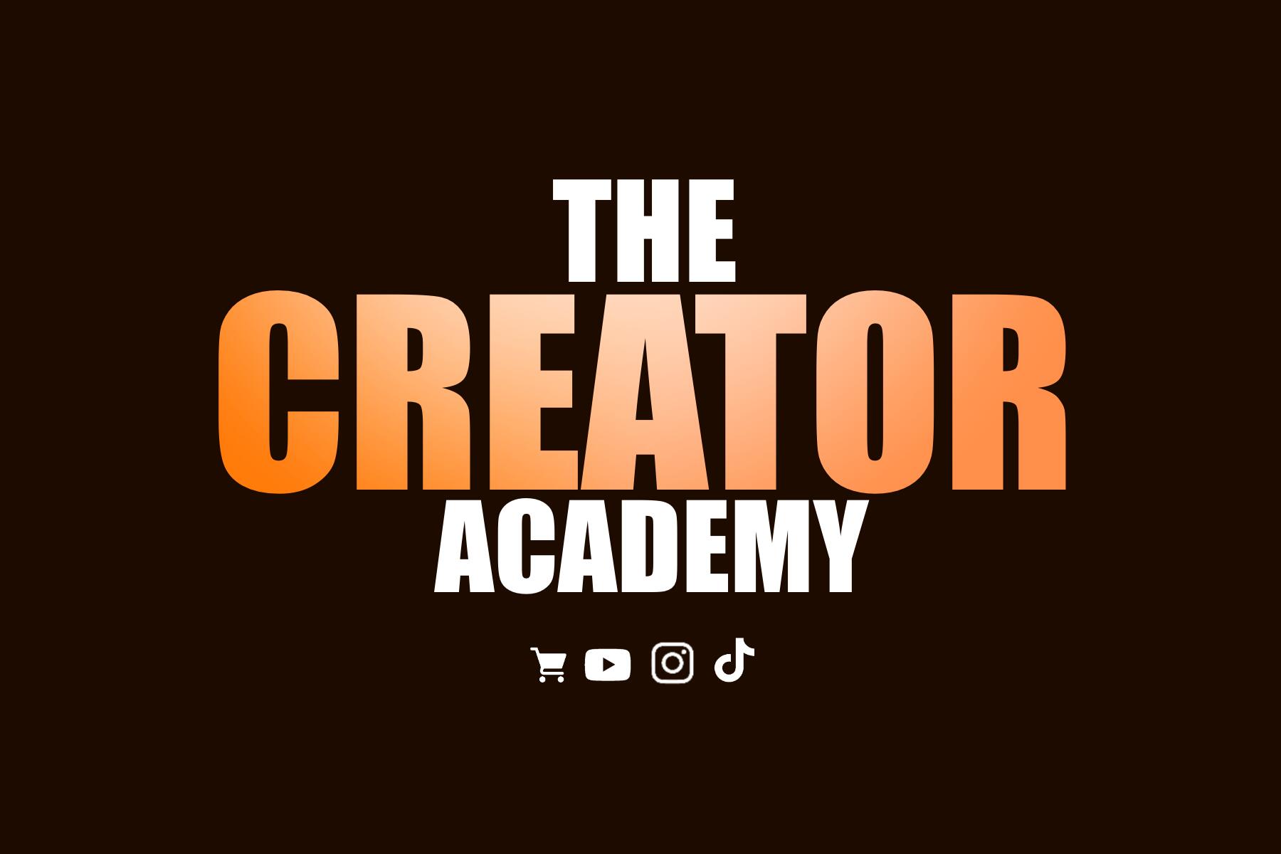 Discovery splash banner for The Creator Academy Discord server