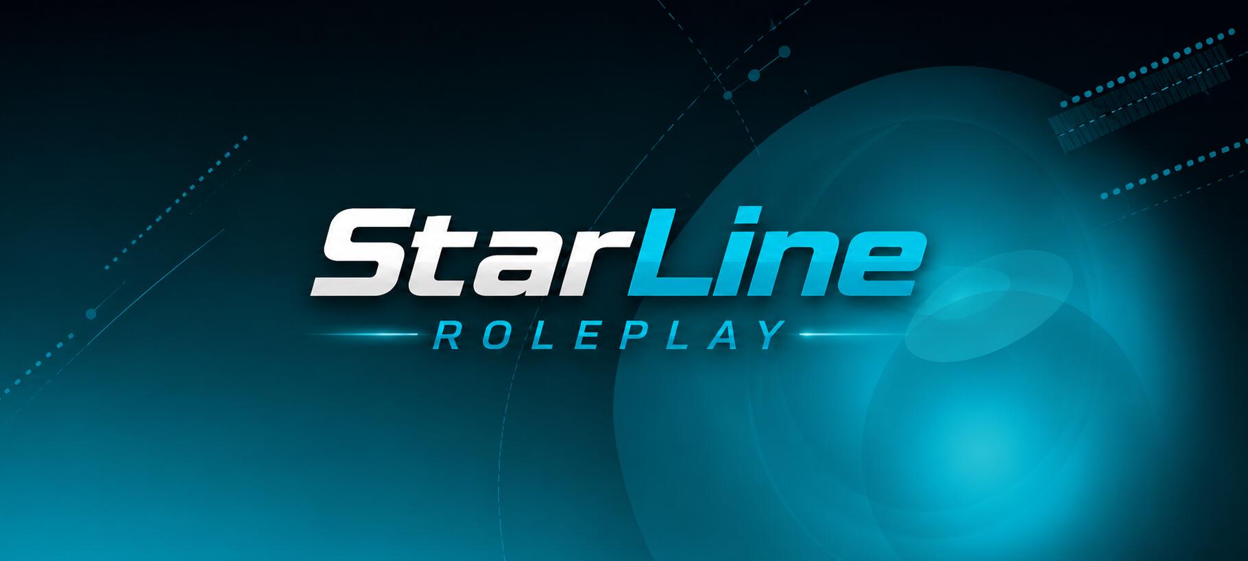 Discovery splash banner for StarLine RP - 08.21 18:00 Discord server