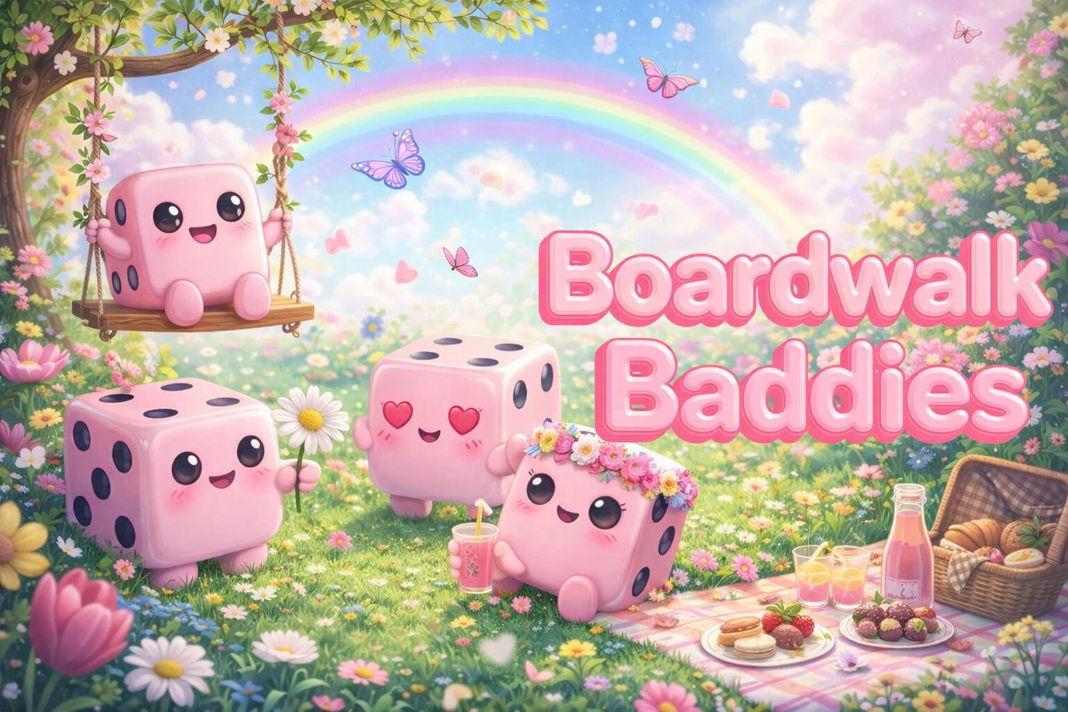 Discovery splash banner for 𝐵𝑜𝑎𝑟𝑑𝑤𝑎𝑙𝑘 𝐵𝑎𝑑𝑑𝑖𝑒𝑠 Discord server
