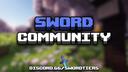 Discovery splash banner for [1.21+] Minecraft Sword PvP Community Discord server