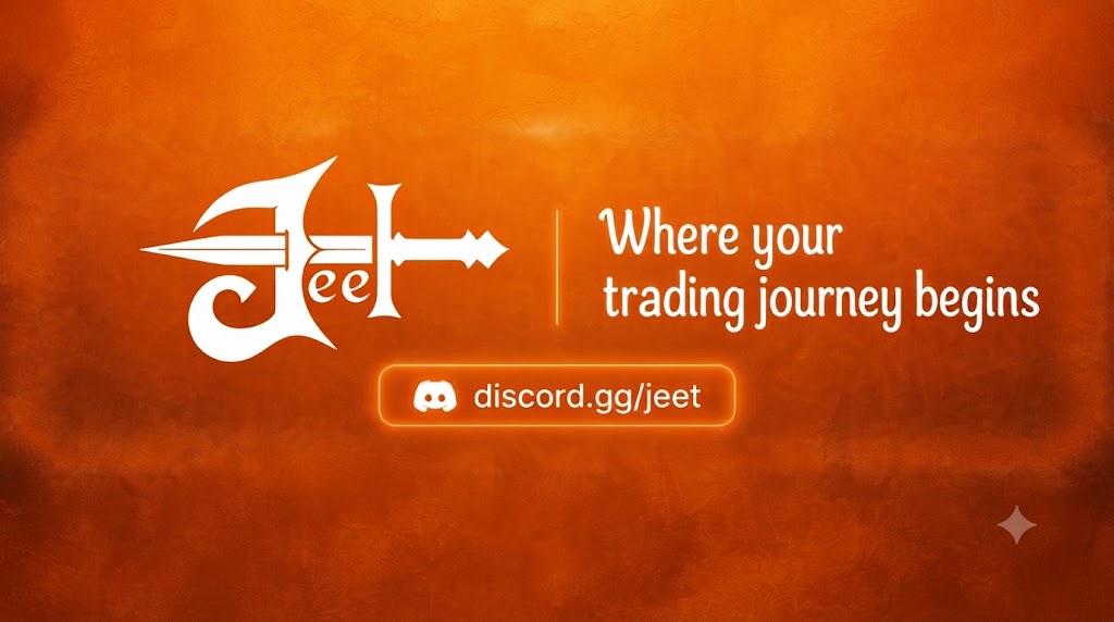 Discovery splash banner for $JEET Discord server