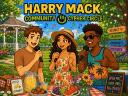Discovery splash banner for Harry Mack Community Cypher Circle | Freestyle Rap Discord server