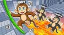 Discovery splash banner for +1 Speed Monkey Escape Discord server