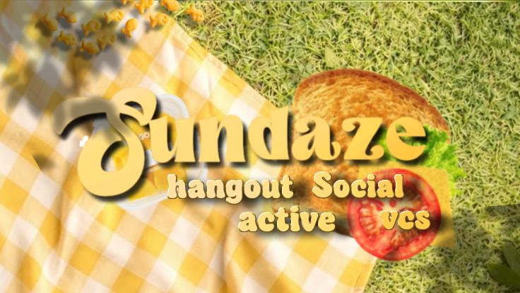 Discovery splash banner for ࿐﹒sundaze┃Semi-Toxic Discord server