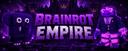 Discovery splash banner for Brainrot Empire & Trading Discord server