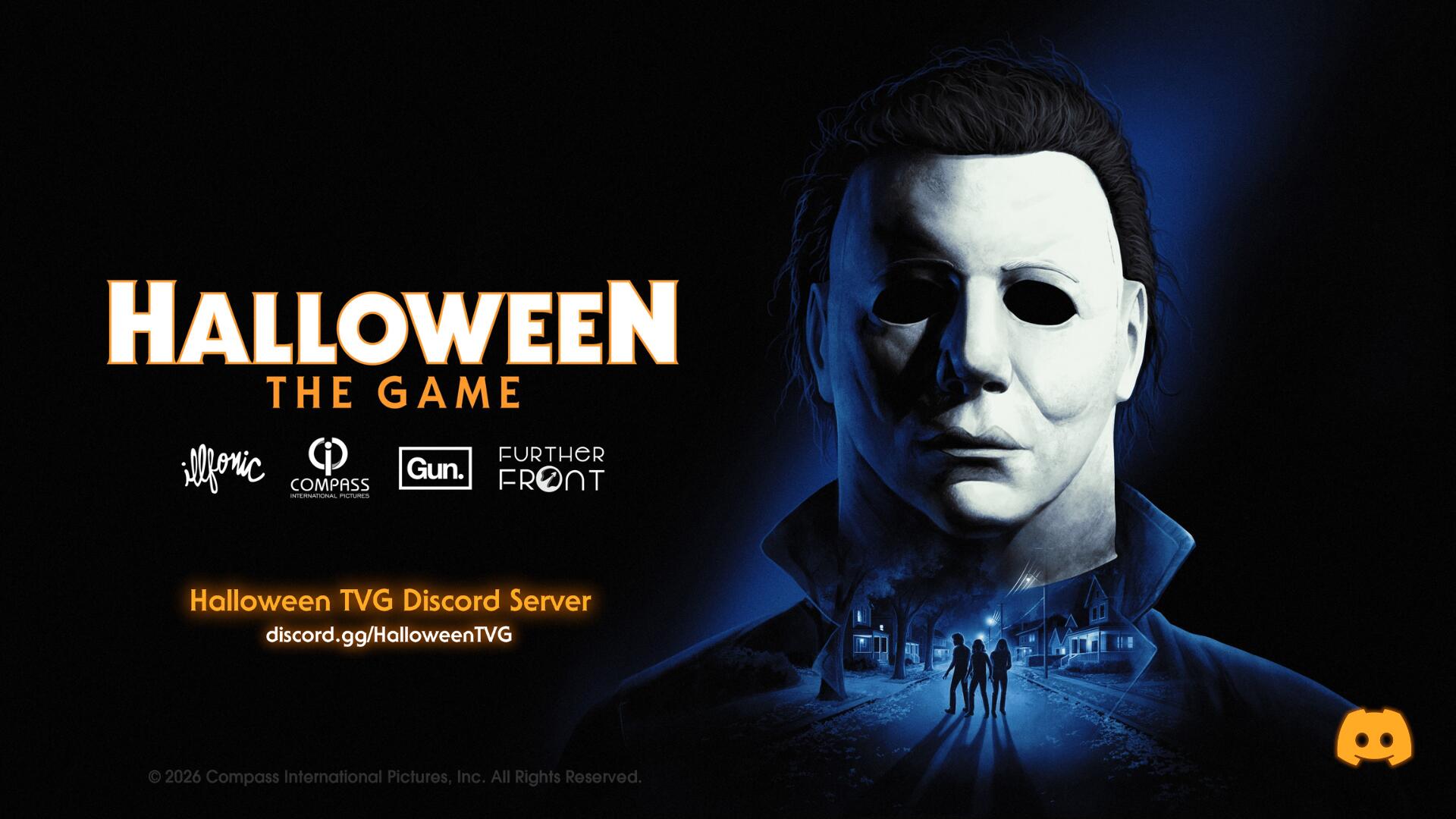 Discovery splash banner for Halloween: The Game Discord server