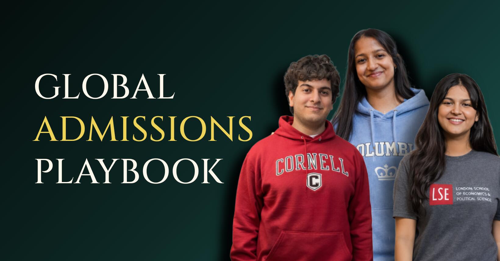 Discovery splash banner for Global Admissions Playbook Discord server