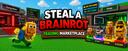Discovery splash banner for Steal a Brainrot | Trading Marketplace Discord server