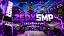 Discovery splash banner for ZEDX SMP Discord server