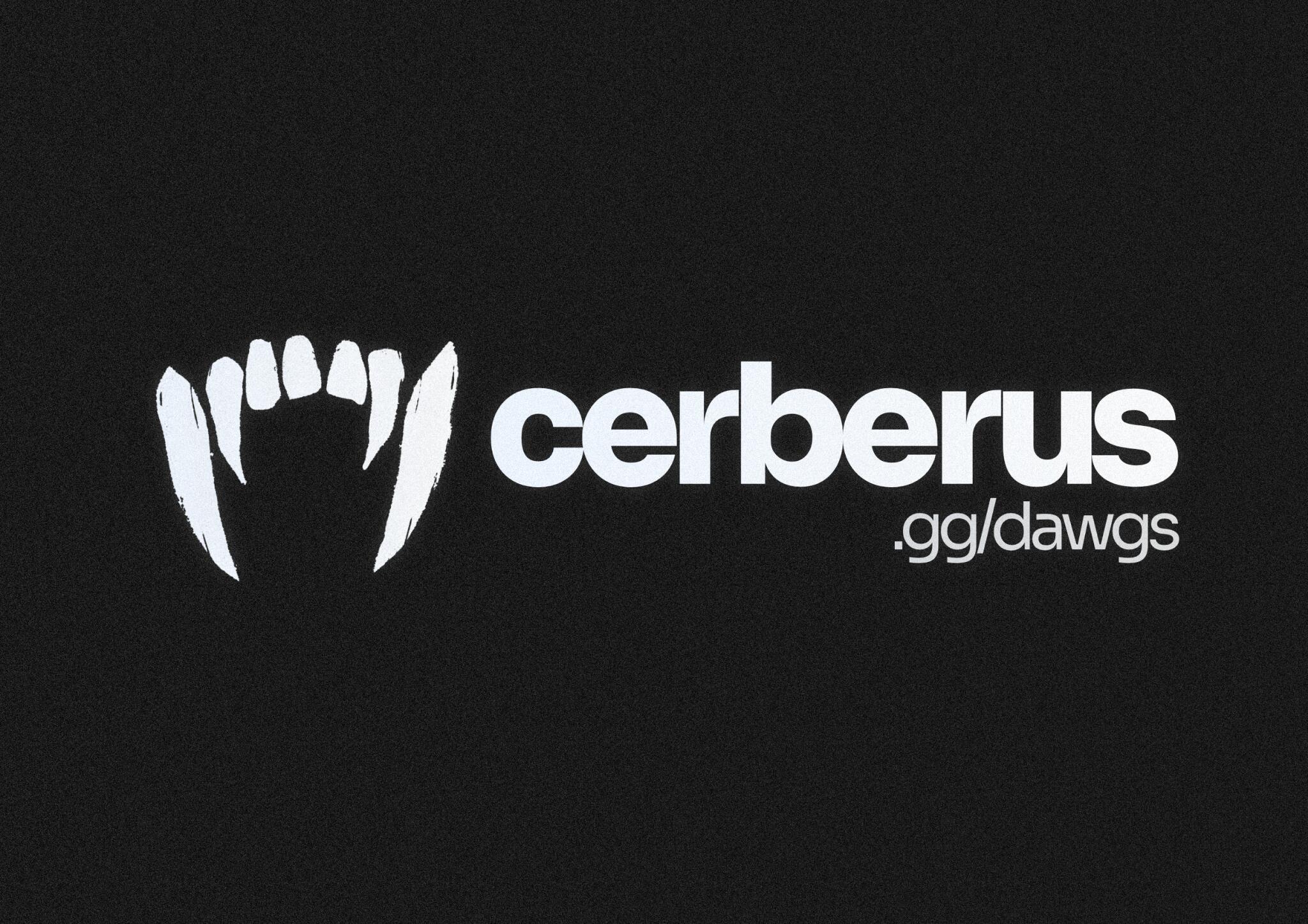 Discovery splash banner for Cerberus ㆍSocialㆍNitroㆍVCㆍGaming Discord server