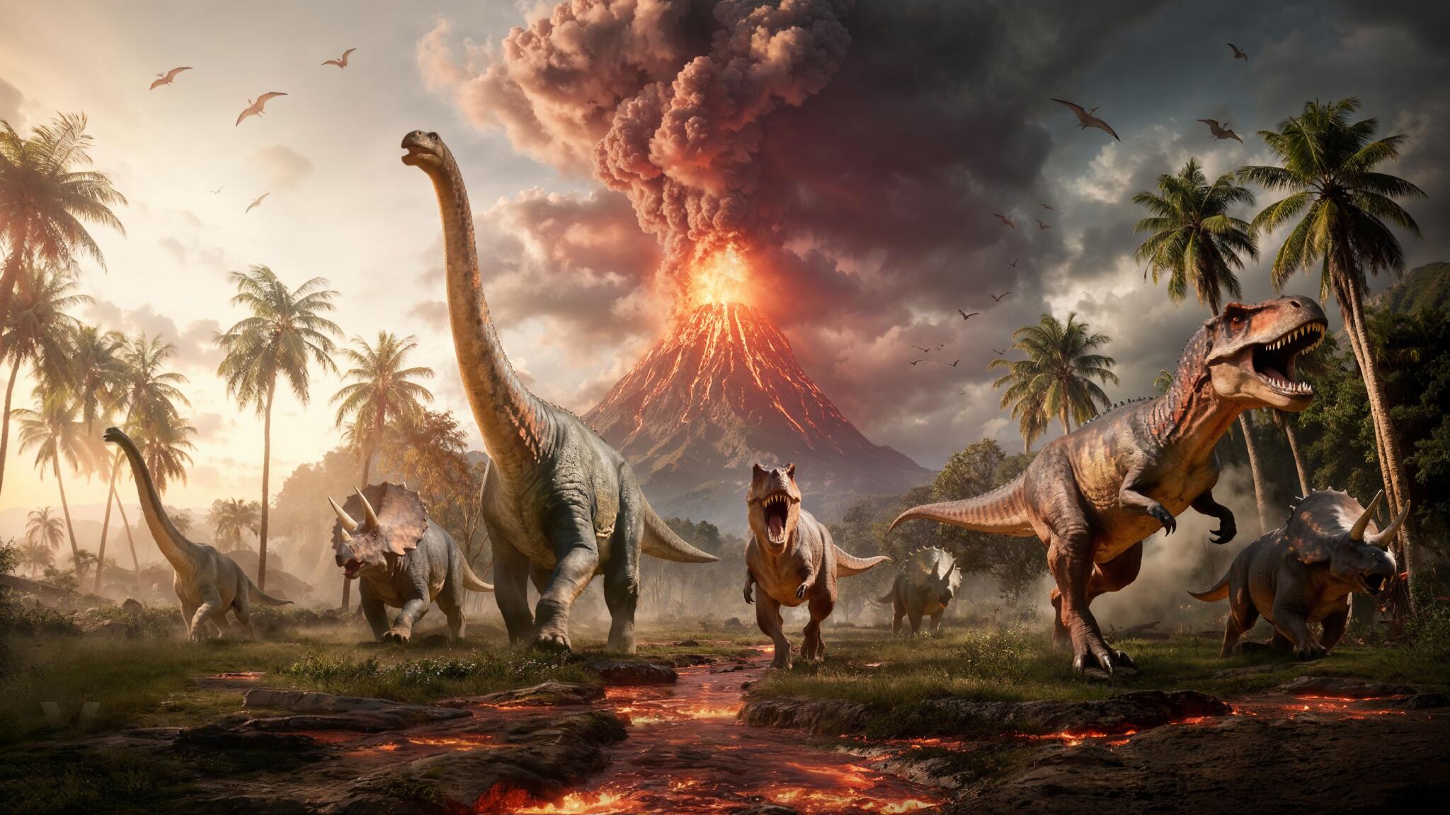 Discovery splash banner for Dino Cataclysm: Survival Discord server