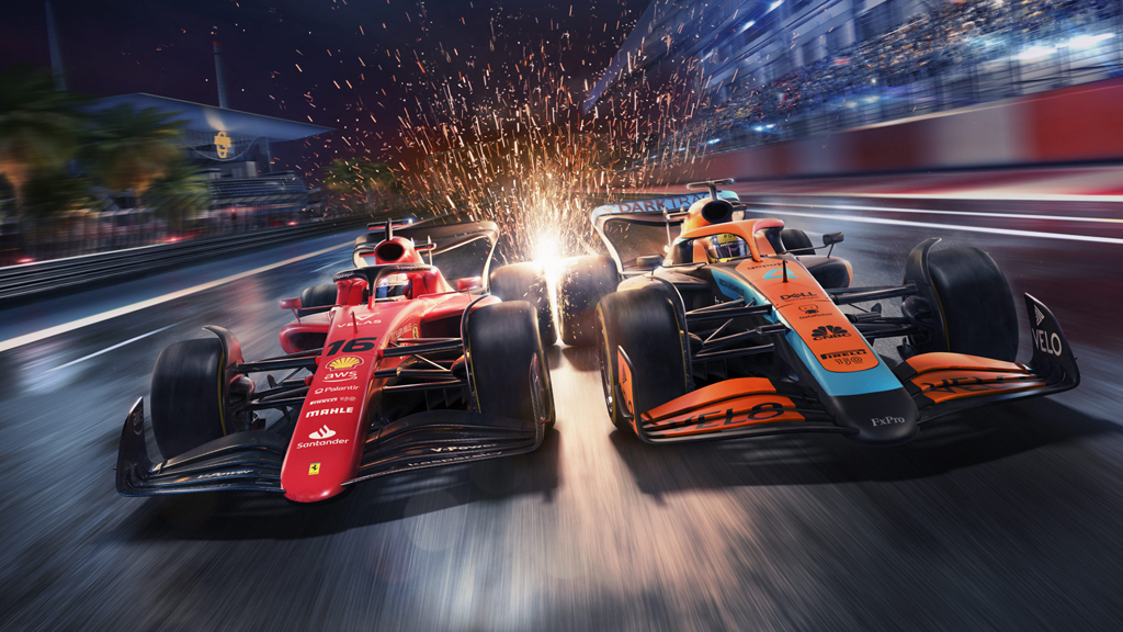 Discovery splash banner for F1 Streams Discord server
