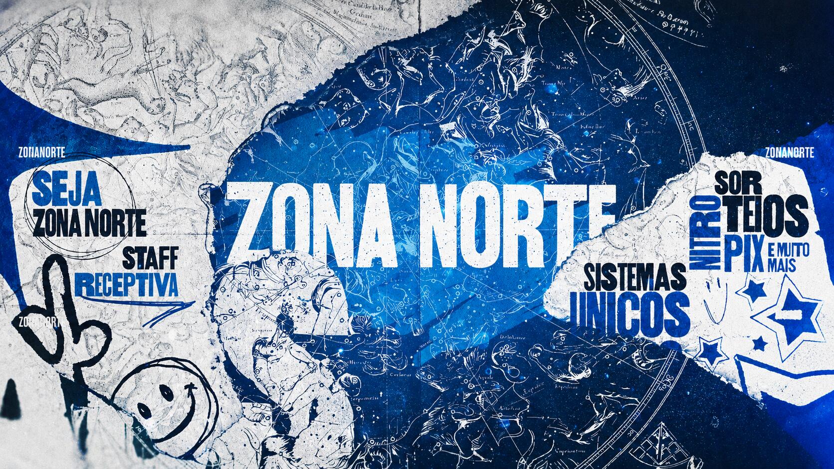 Discovery splash banner for Zona Norte ・Calls・Jogos・Diversão Discord server