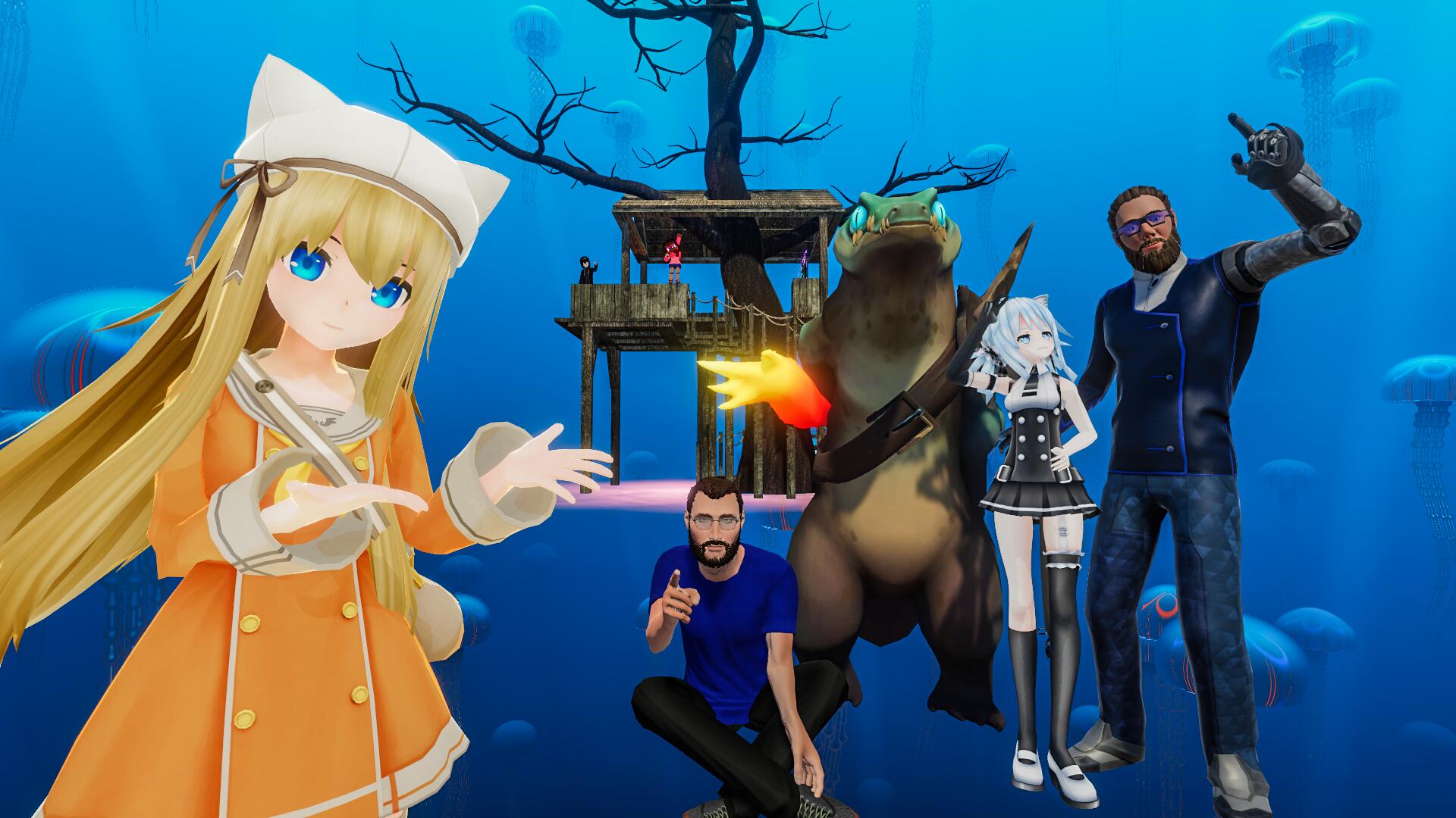 Discovery splash banner for VRChat Discord server