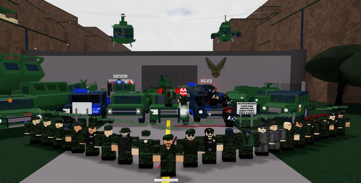 Discovery splash banner for ROBLOX Infantry Corps Discord server