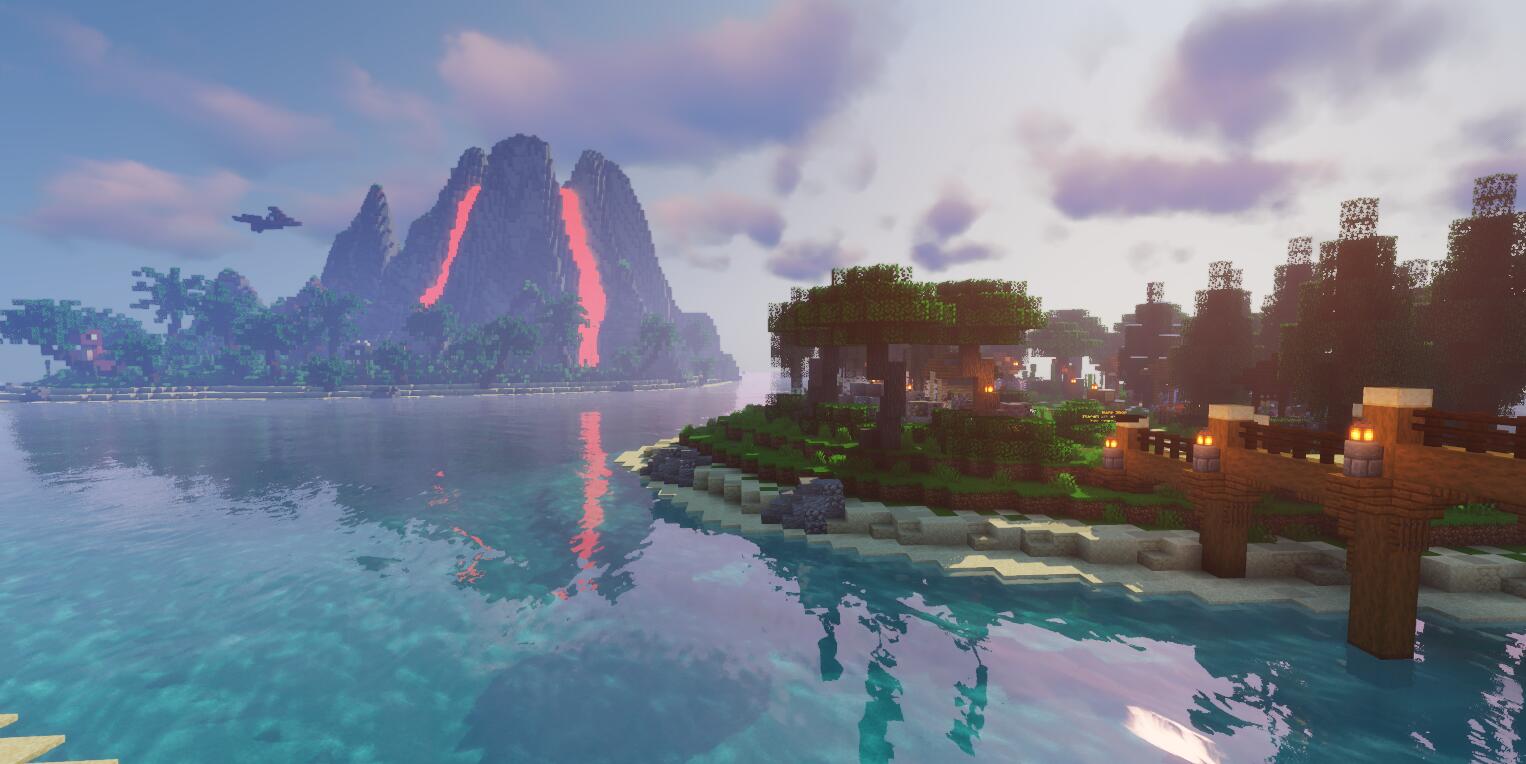 Discovery splash banner for GoldenLeaf Discord server