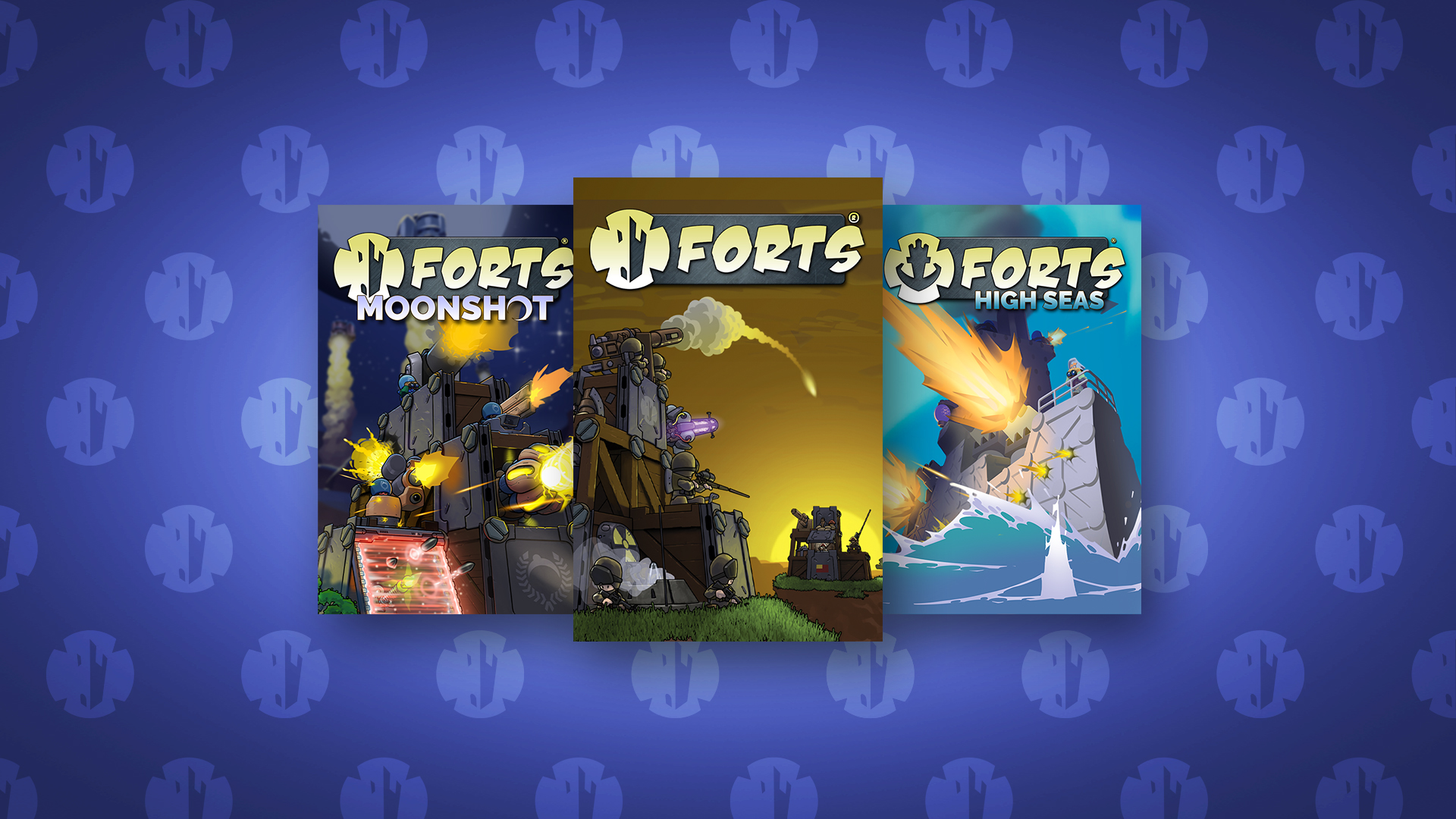 Discovery splash banner for The FORTS Official Discord Discord server