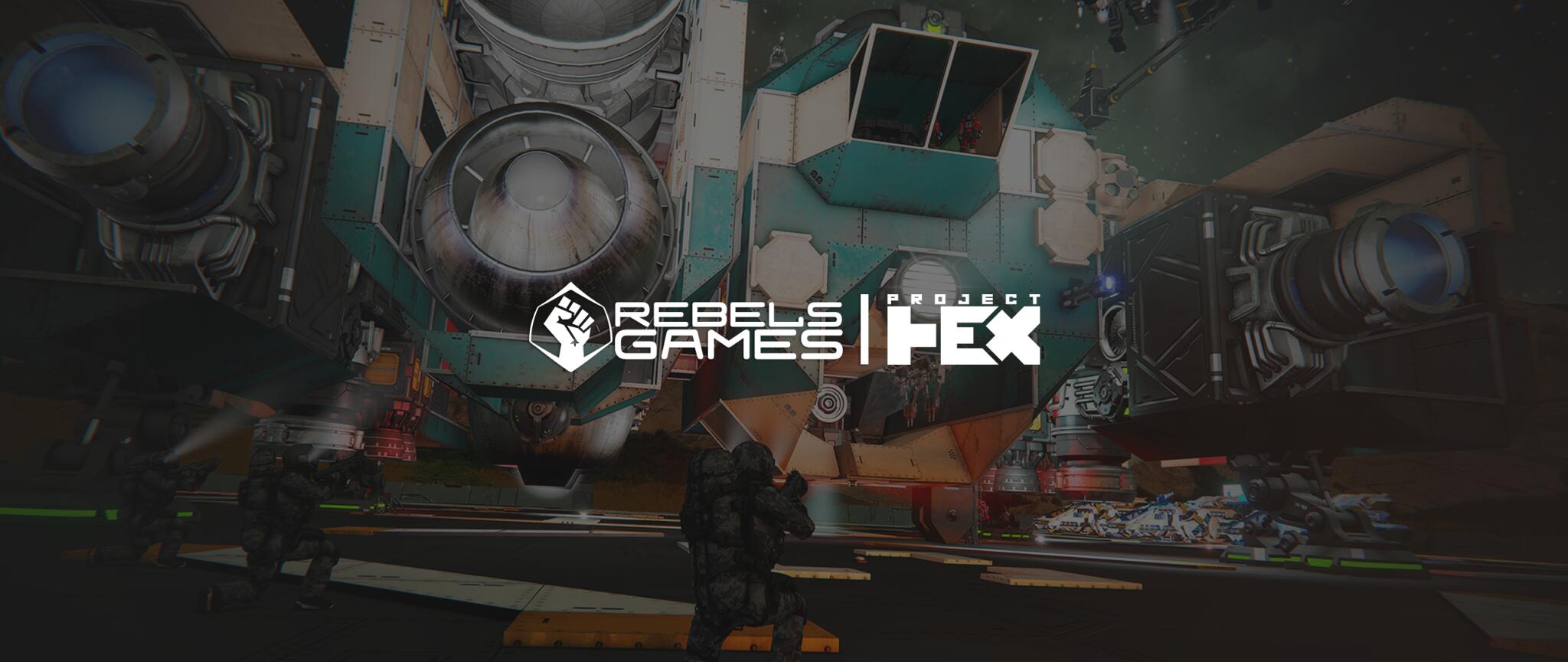 Discovery splash banner for Rebels-Games.com Discord server