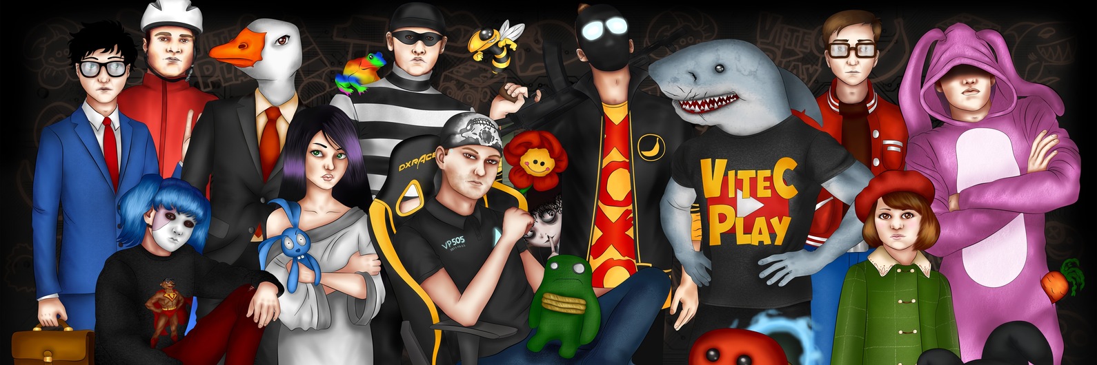 Discovery splash banner for VitecPlay Server Discord server