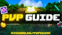 Discovery splash banner for [1.9+] PvP Guide Discord server