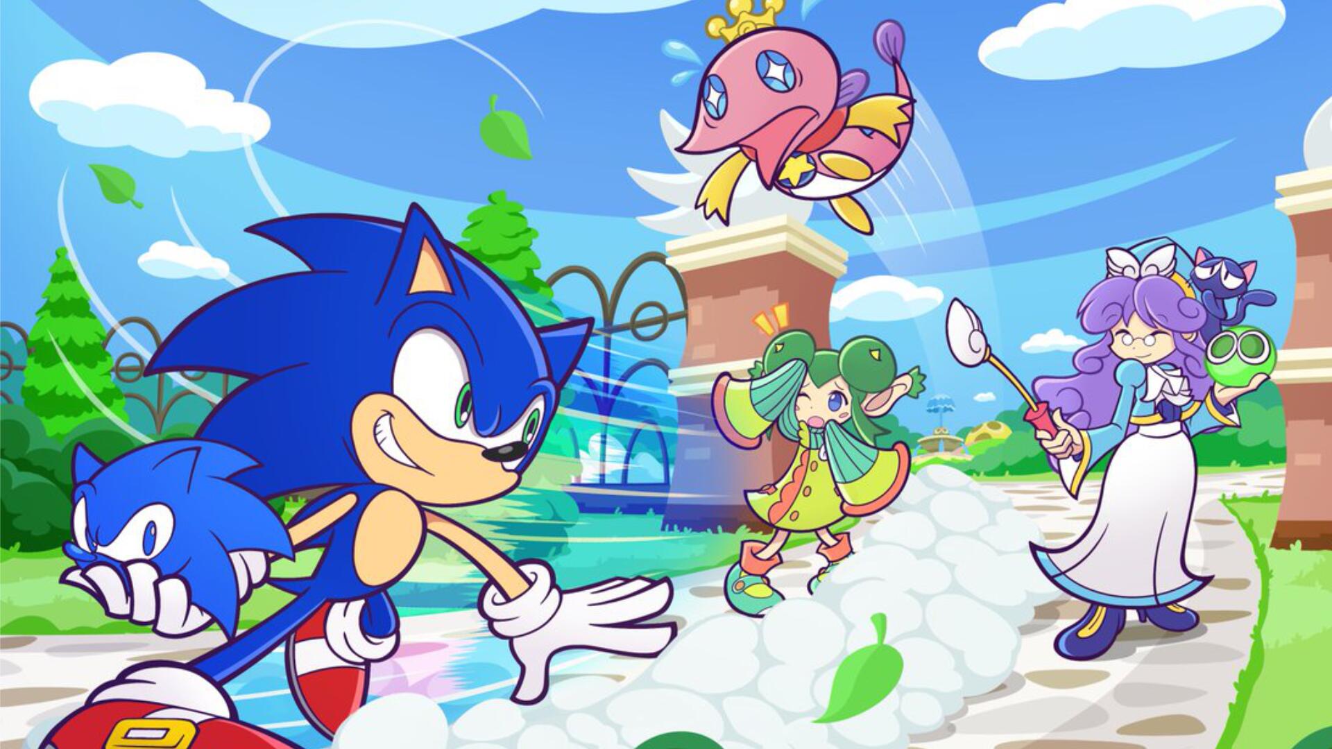 Discovery splash banner for PuyoTet World Discord server