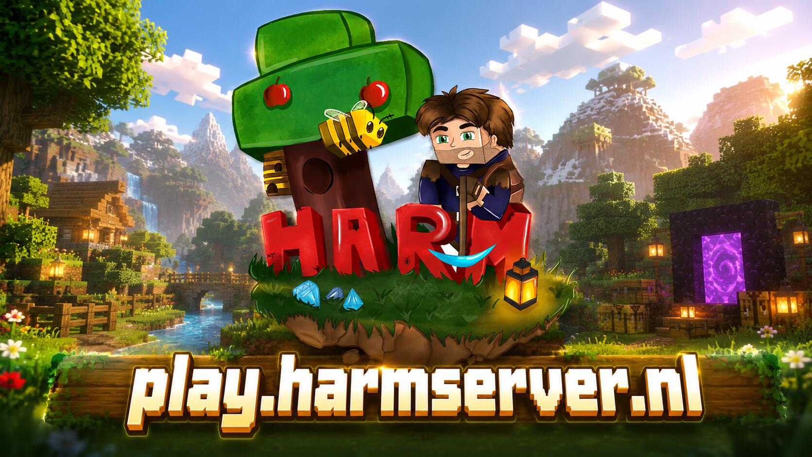 Discovery splash banner for HARM Server Discord server