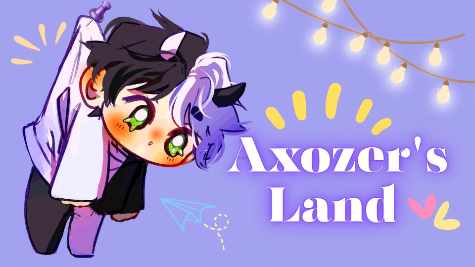 Discovery splash banner for aXoZer's Land Discord server