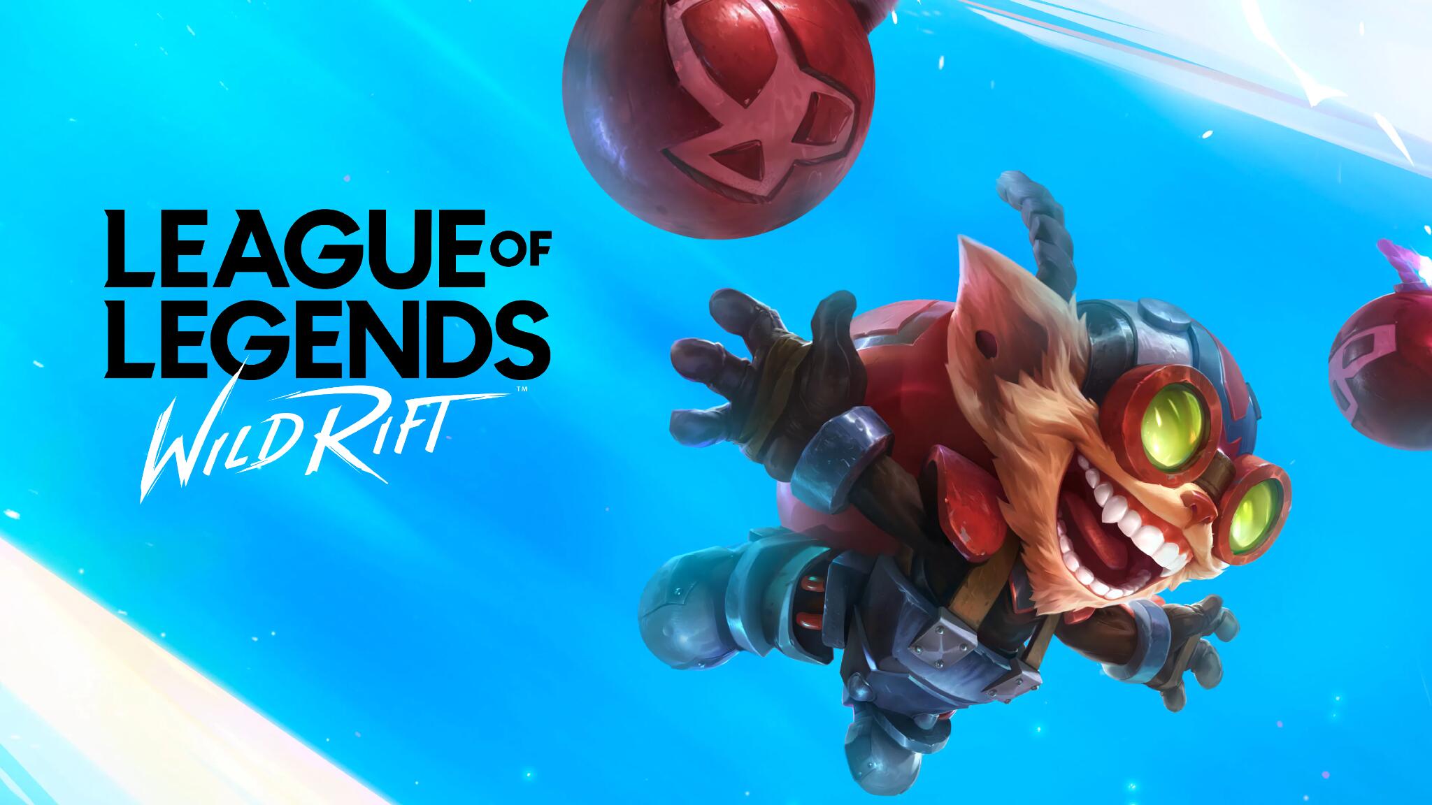 Discovery splash banner for League of Legends: Wild Rift Türkiye Discord server