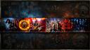 Discovery splash banner for News N' Roses Discord server
