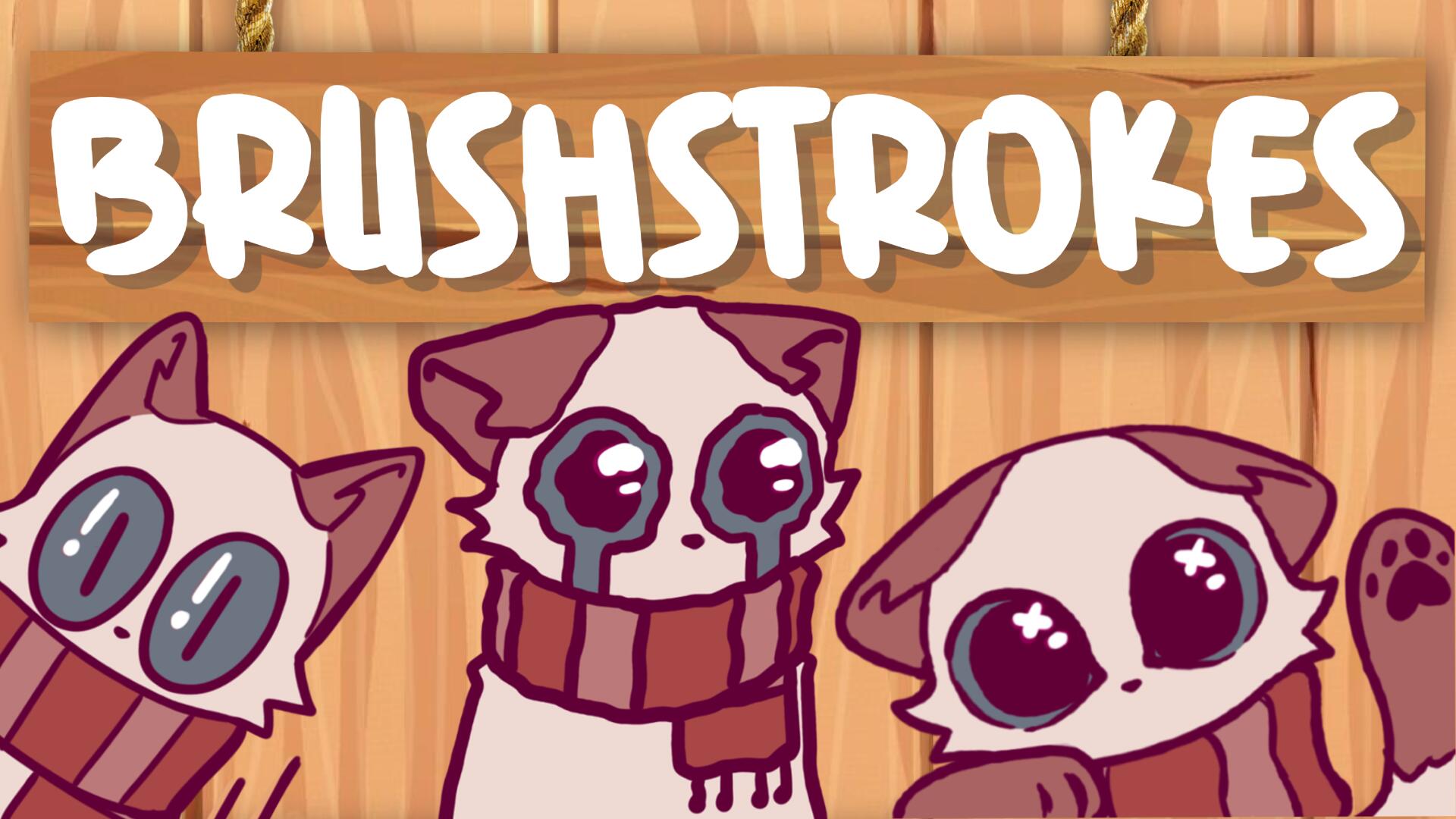 Discovery splash banner for BrushStrokes Discord server