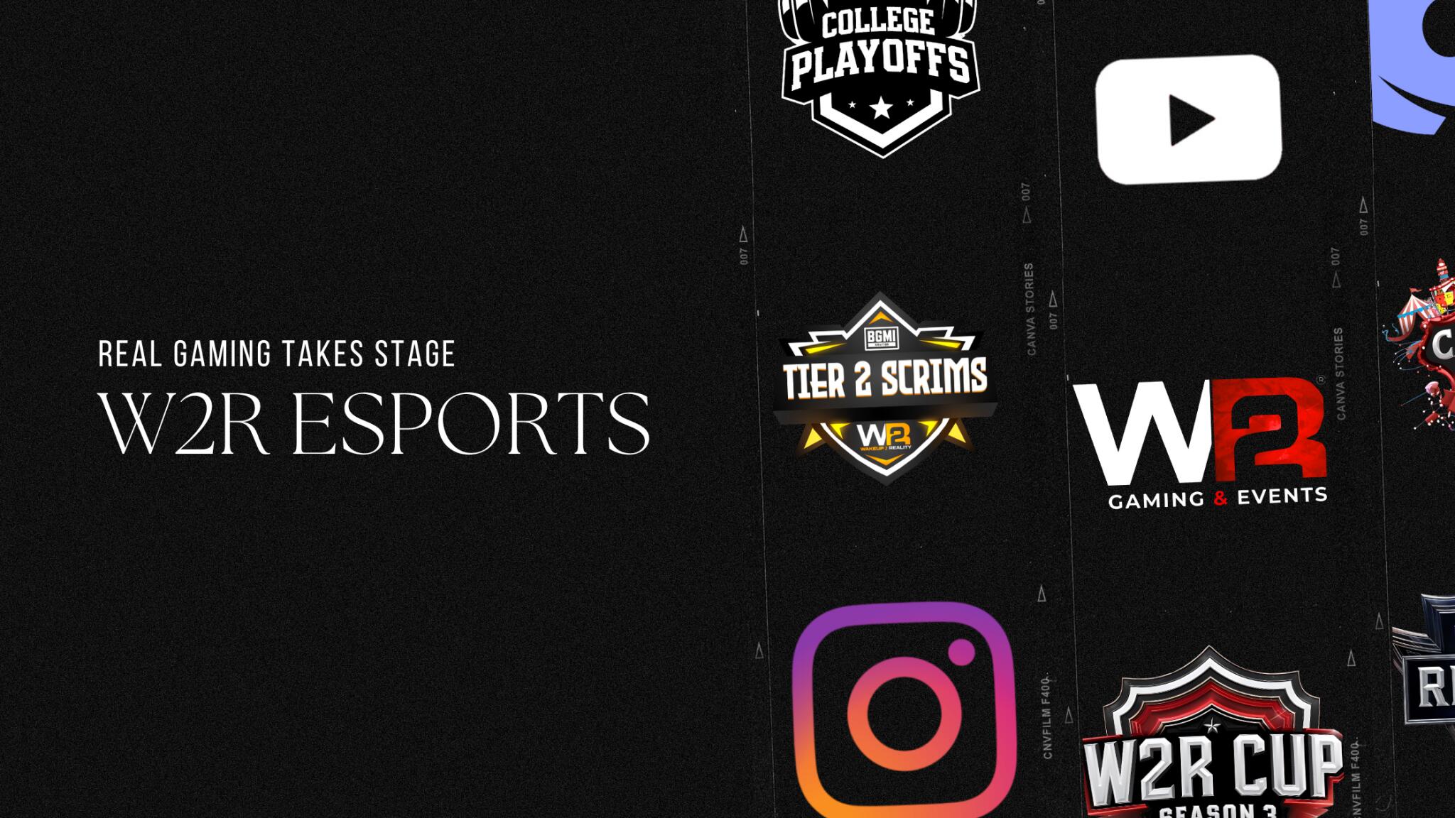 Discovery splash banner for W2R ESPORTS ๐ฎ๐ณ #100k Discord server