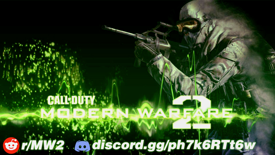 Discovery splash banner for r/MW2 Discord Discord server