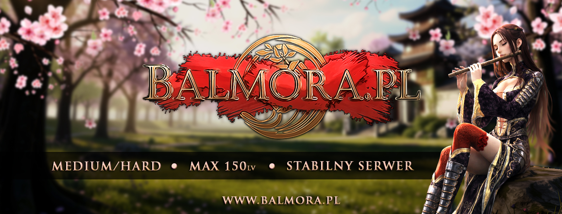 Discovery splash banner for Balmora.pl Discord server