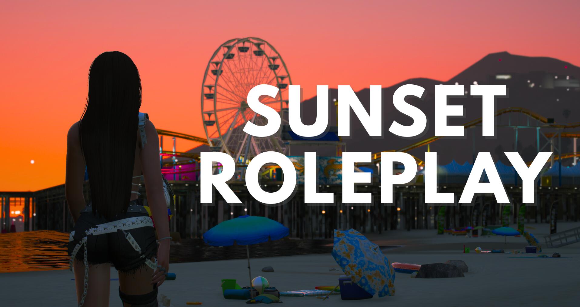 Discovery splash banner for SunsetRP 20:00 NOWA EDYCJA Discord server