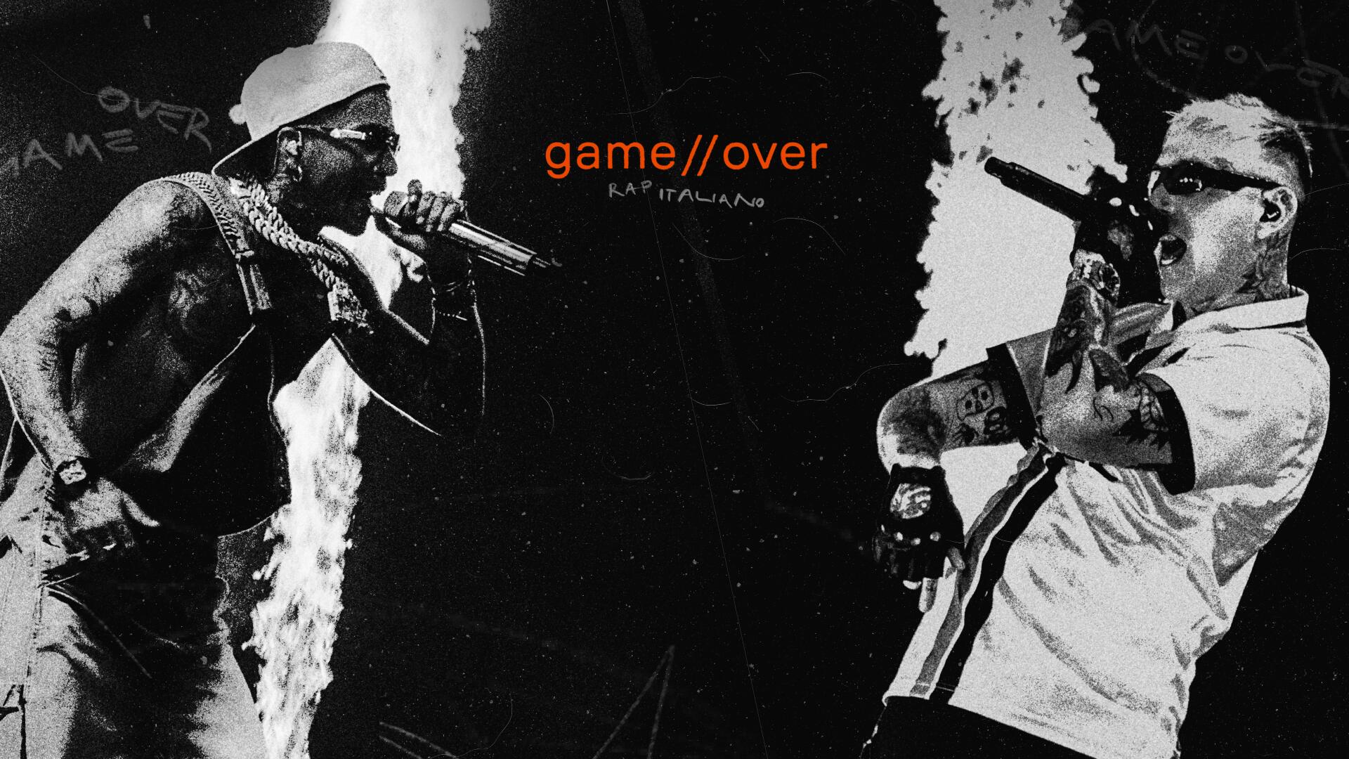 Discovery splash banner for Rap Italiano Discord server