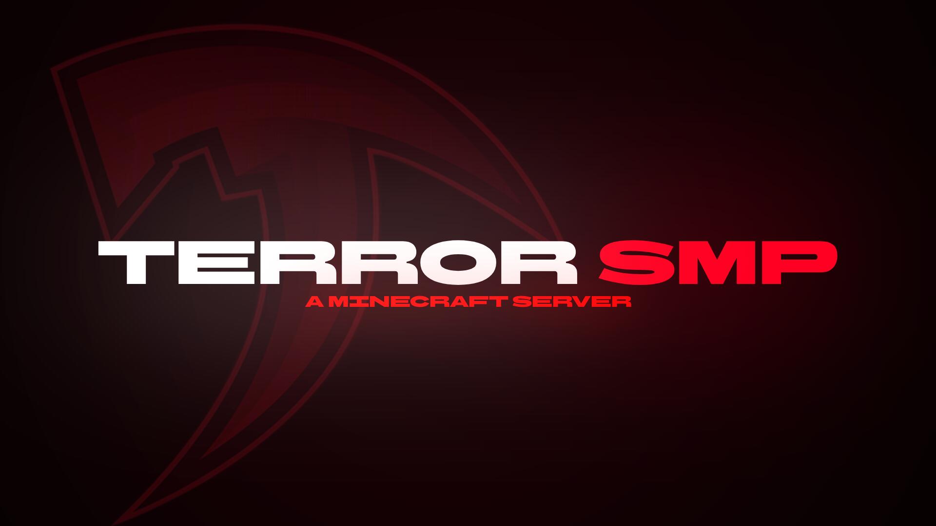 Discovery splash banner for Terror SMP Discord server