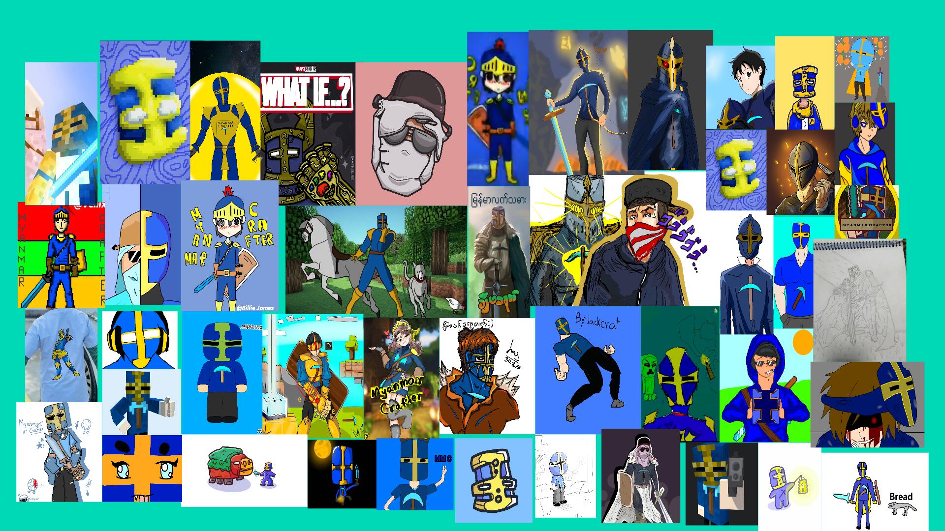 Discovery splash banner for Myanmar Crafter's Server Discord server