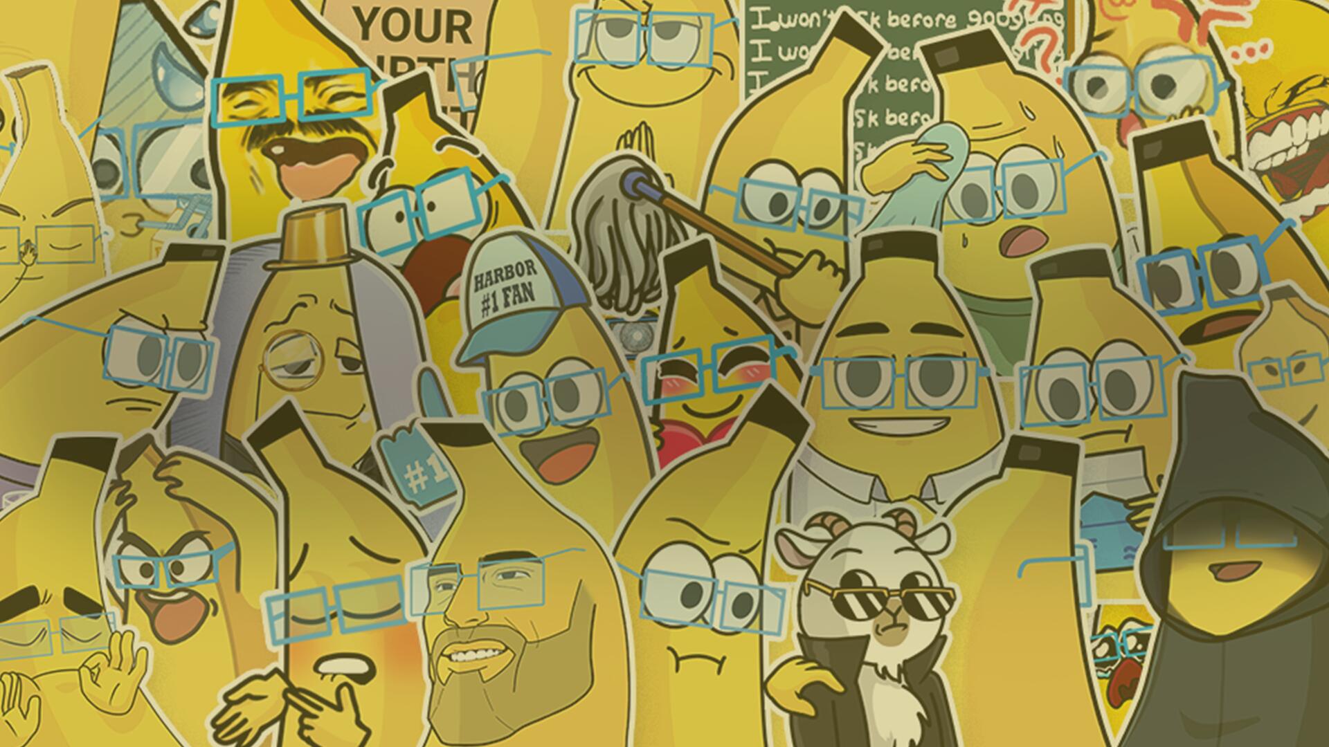 Discovery splash banner for Club Banana (TTV/Woohoojin) Discord server