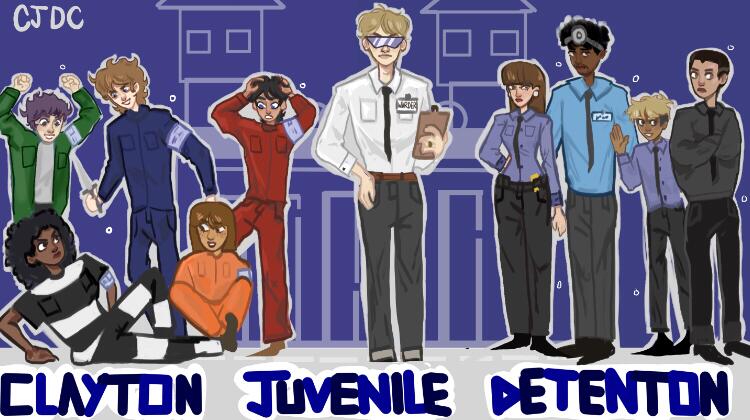 Discovery splash banner for Clayton Juvenile Detention Center Discord server